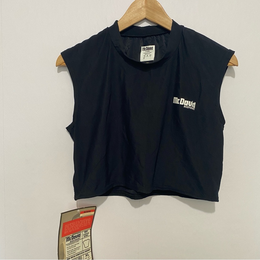 McDavid Bodyshirt 780T Sleeveless Compression Shirt‎ XL Black NWT USA Made
